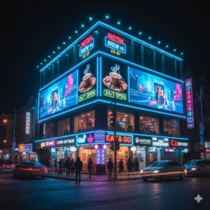LED GLOW SIGN BOARD
