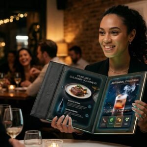 LED MENU BOOK